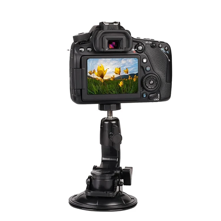 G097 95cm Suction Cup Mount 1 / 4 Standard Screw Action Camera Holder Bracket for GoPro