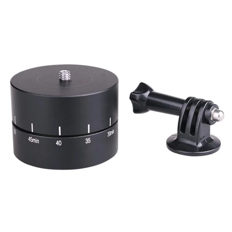 G076 360 Degree Rotating Photography Time Lapse Gimbal pour Caméra Sportive GoPro Panoramique Montage Titulaire