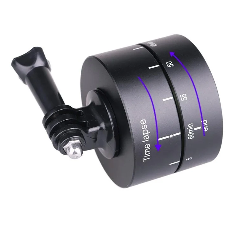 G076 360 Degree Rotating Photography Time Lapse Gimbal pour Caméra Sportive GoPro Panoramique Montage Titulaire