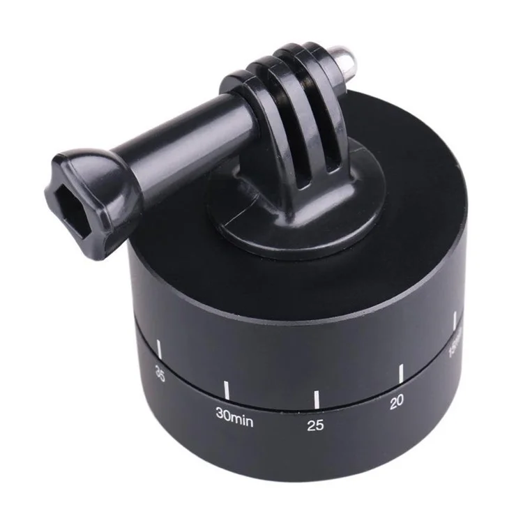 G076 360 Degree Rotating Photography Time Lapse Gimbal pour Caméra Sportive GoPro Panoramique Montage Titulaire