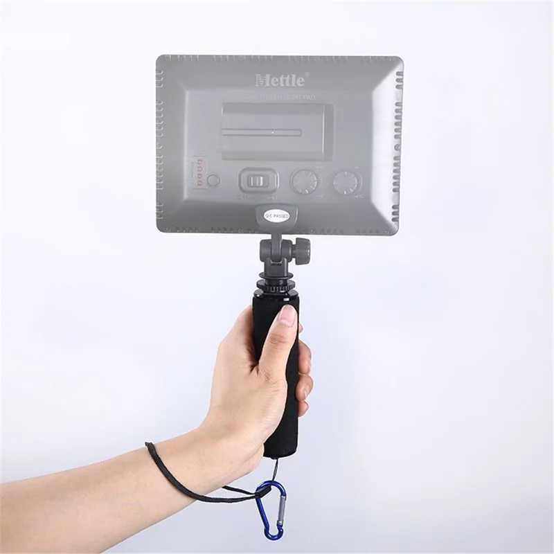Sponge Handle Grip Mount Universal Camera Connection Handlegrip LED Light Stabilizer with 1 / 4 Inch Screw