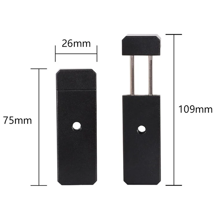 W004 Tripé Adaptador Suporte para Celular em Liga de Alumínio Expansível Clipe Suporte Grip