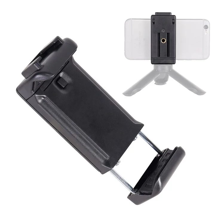 G175 Desktop Tablet Phone Mount Retractable Tripod Phone Clip mit 1 / 4" Schraubadapter für Live-Streaming