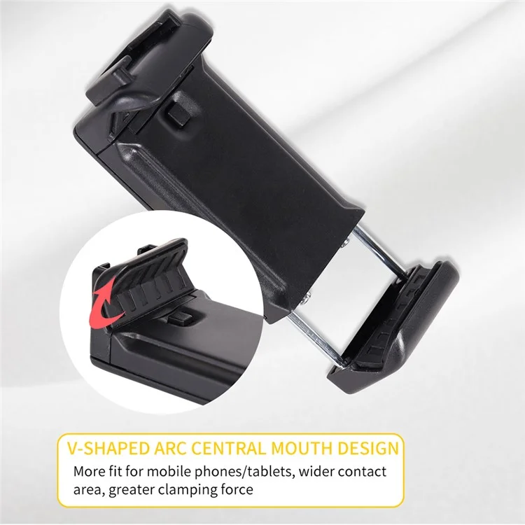 G175 Desktop Tablet Phone Mount Retractable Tripod Phone Clip mit 1 / 4" Schraubadapter für Live-Streaming