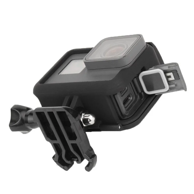GP1201 For GoPro Hero 5 / 6 Action Camera Cage Side Opening Protective Frame Plastic Housing Case Portable Cover