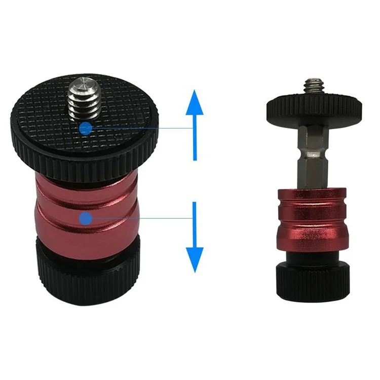 BH20 Abnehmbares Stativ Universal Kamera Hot Shoe Monitor Gimbal Schnellverschluss Basis