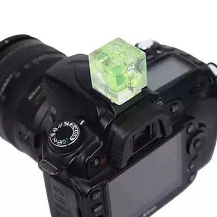 H02 Kamera Hot Shoe 3D Nivellierperle für DSLR-Kamera Hot Shoe Blasenwaage