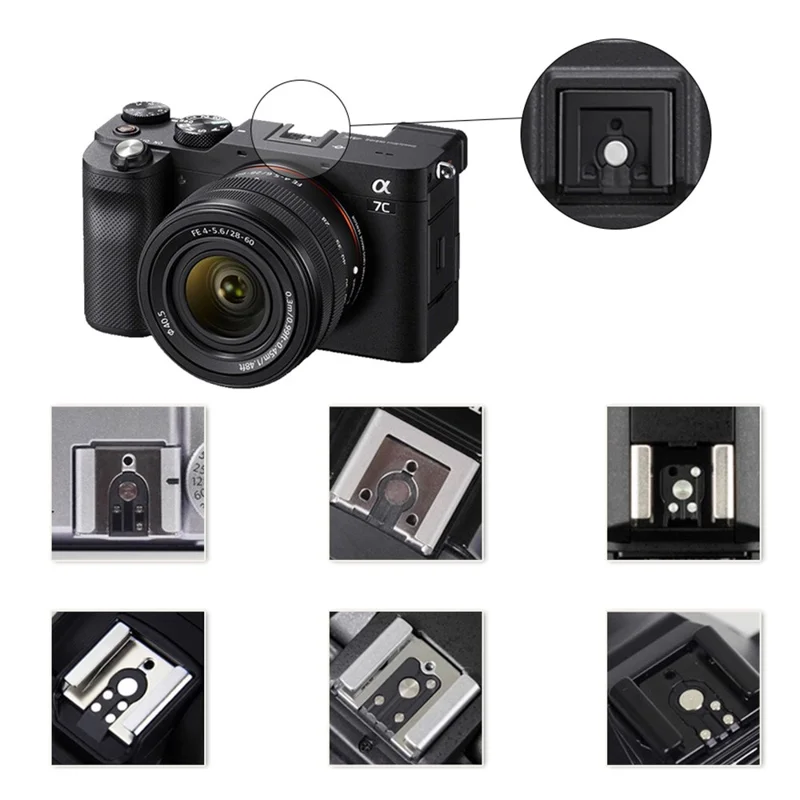 Resin+PVC Cute Cartoon Hot Shoe Protection Cover SLR Camera Dustproof Hot Shoe Cap - Animal Girl / Orange Red