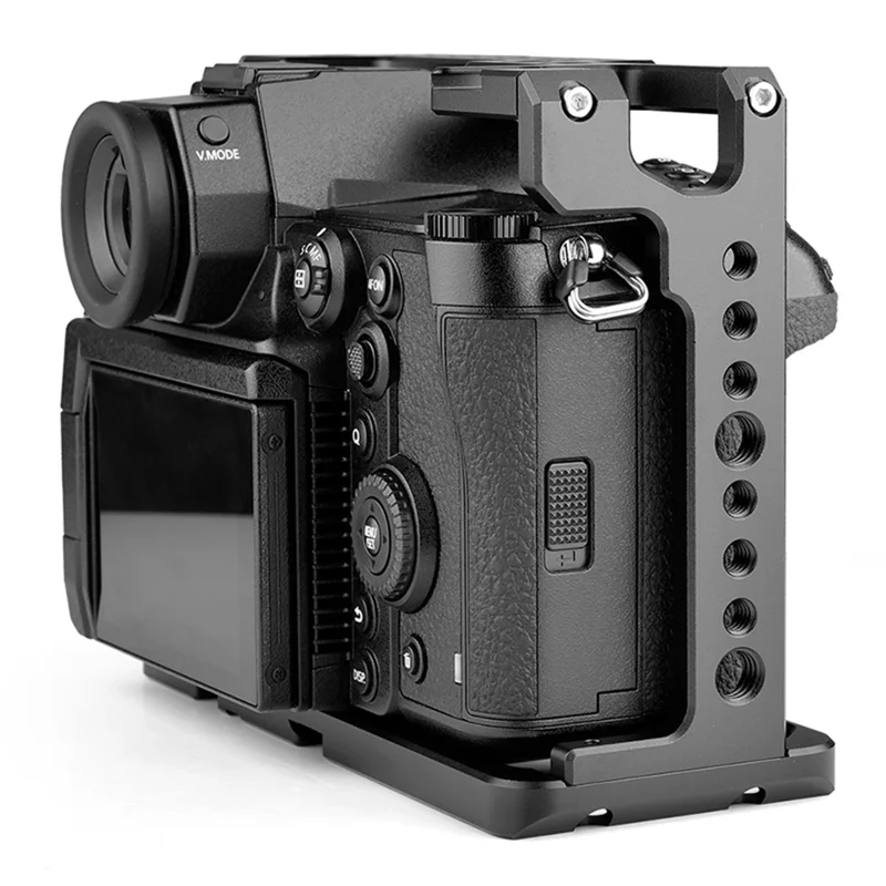 YELANGU C18-A pour Panasonic S1 / S1H / S1R Cage d'appareil photo en alliage d'aluminium CNC Cadre de protection pour appareil photo