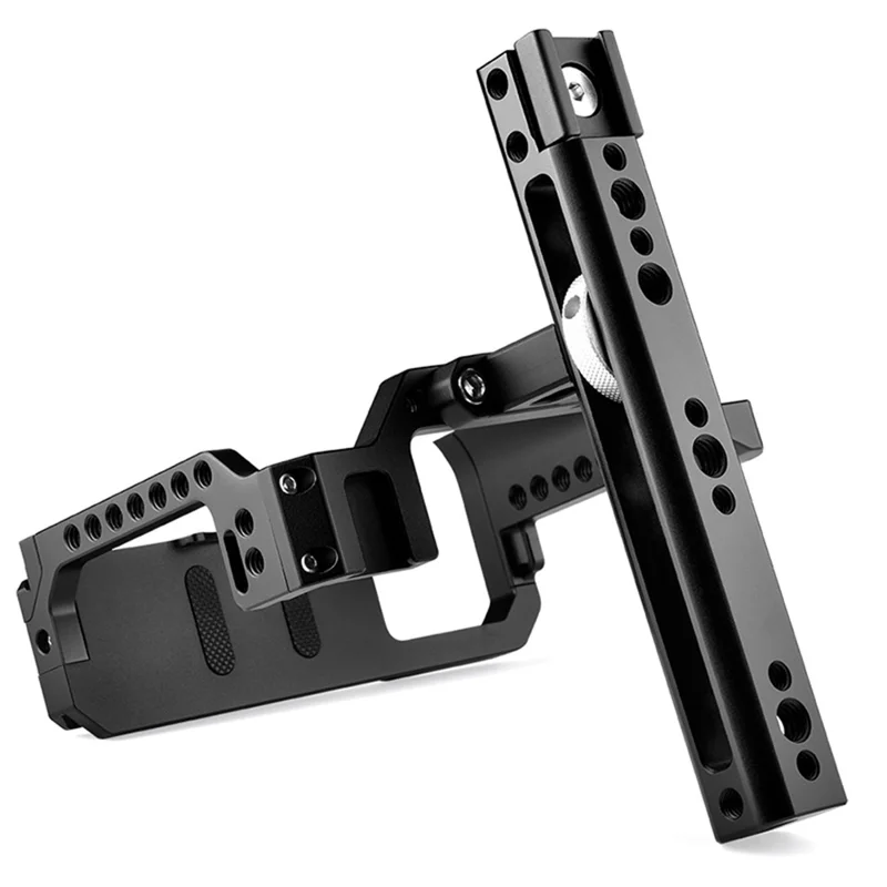 YELANGU C22 For Canon EOS R5 / R6 / R6 MARK 2 / R5C Aluminum Alloy Camera Video Cage with Handle Grip