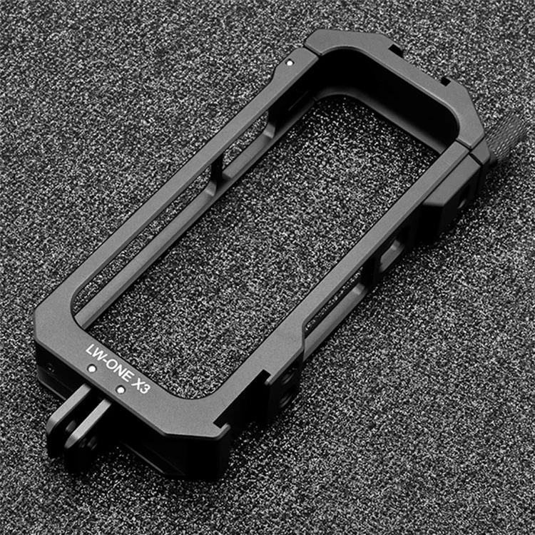 YELANGU LW-ONE X3 For Insta360 ONE X3 Lightweight Aluminum Alloy Camera Video Cage Vlogging Movie Making Tool