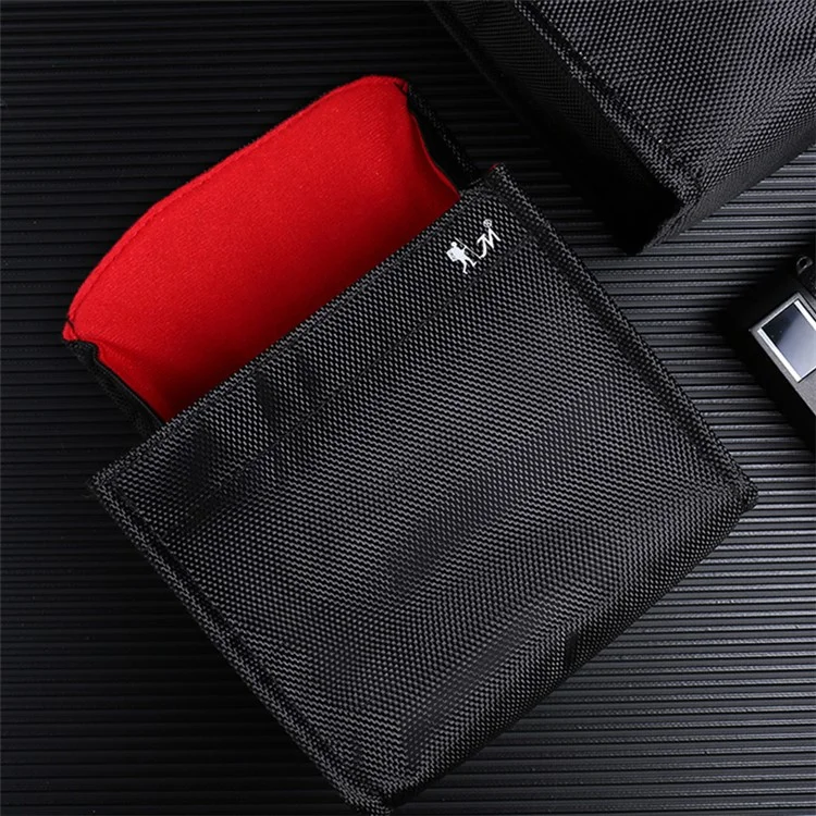 Waterproof Canvas Camera Bag for Sony Canon Nikon Accessory Storage Pouch Sleeve Protection Case (Size: S)