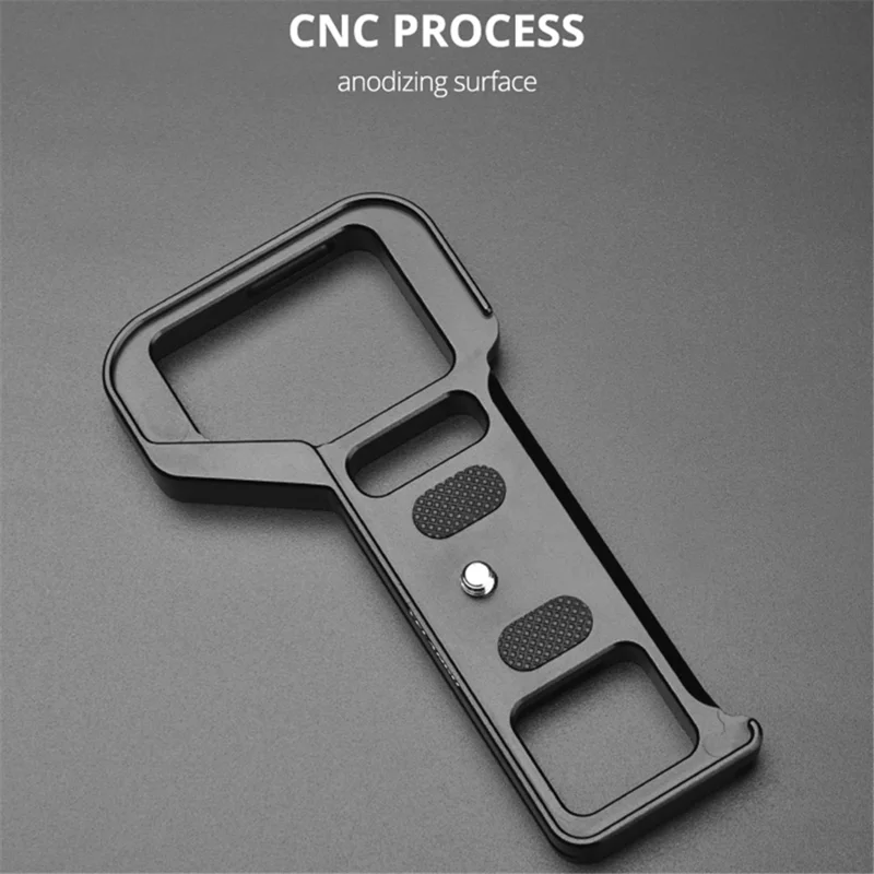 YELANGU CL8 Baseplate de aluminio para Sony A9II / A7R4 con interfaz de zapata fría Accesorio de cámara