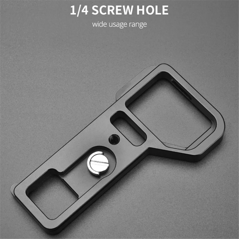 YELANGU CL8 Baseplate de aluminio para Sony A9II / A7R4 con interfaz de zapata fría Accesorio de cámara