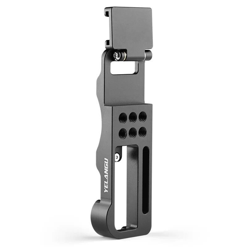 YELANGU CL12 For Sony ZV-1 Aluminum Alloy Camera Base Plate with Anti-slip Rubber Pad