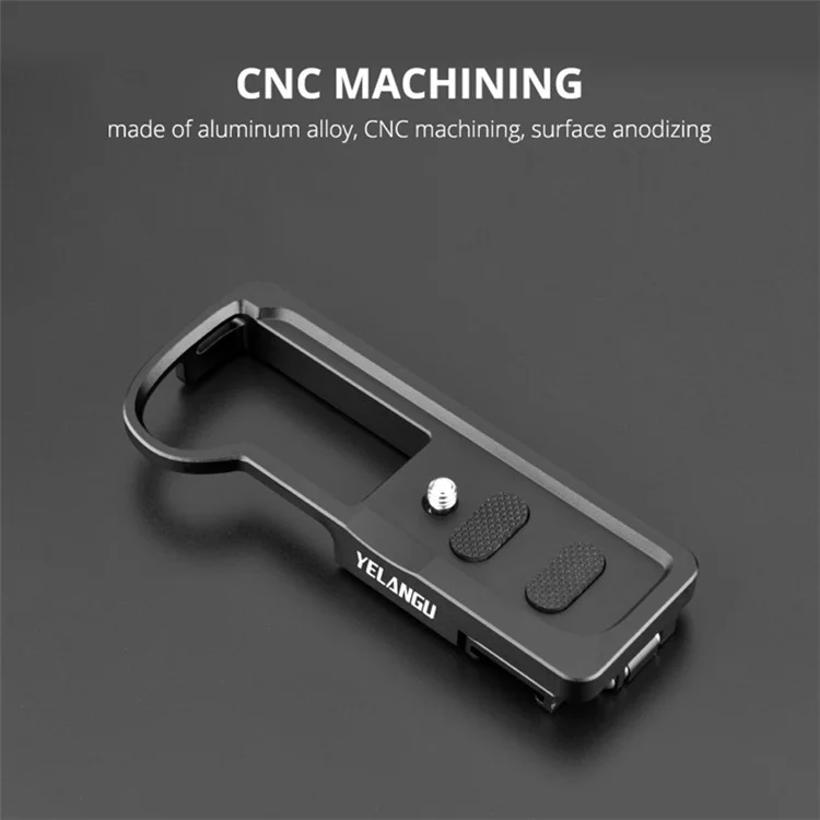YELANGU CL13 For Canon M50 CNC Aluminum Alloy Camera Base Plate with Battery Opening