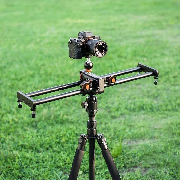 YELANGU L4X-60ET 3-скоростная электрическая тележка для камеры, слайдер с рельсами и 60-сантиметровым рельсом с креплением