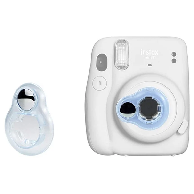 Kit de accesorios para cámara instantánea Fujifilm Instax Mini 11 / 12 con funda de transporte, álbum de fotos, marcos, pegatinas DIY, filtro - Rosa