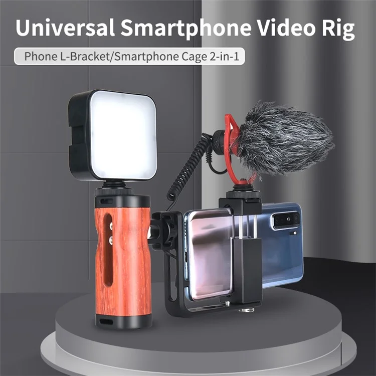 YELANGU LW102 Handheld L-Shape Mount Cell Phone Shooting Stand Kit Video Accessories