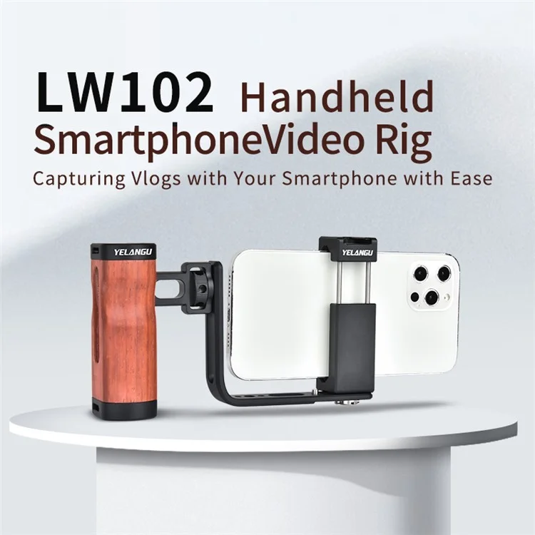 YELANGU LW102 Handheld L-Shape Mount Cell Phone Shooting Stand Kit Video Accessories