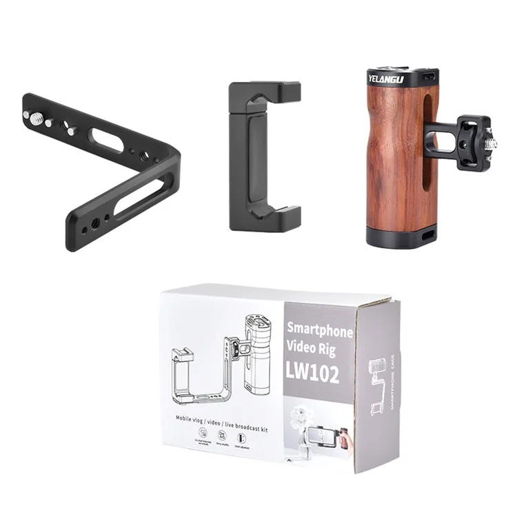YELANGU LW102 Handheld L-Shape Mount Cell Phone Shooting Stand Kit Video Accessories