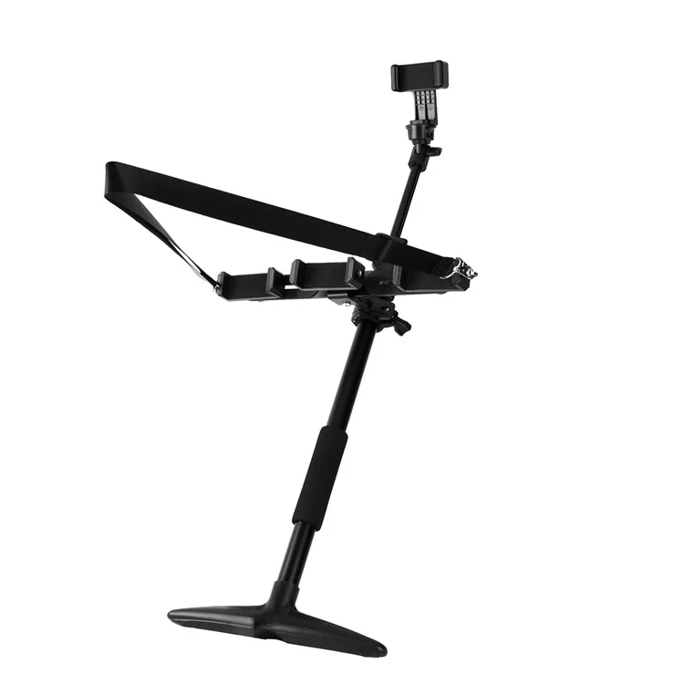 YELANGU LW103 Outdoor Cell Phone Selfie-Stick mit 4 Clips, Handyhalter