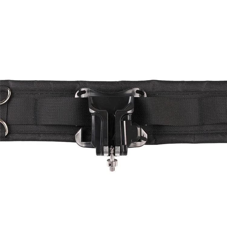 A648 Opened 1 / 4 Inch Screw Mount Quick Release Hanger ABS+Metal Camera Belt Clip Waist Belt Holster Holder