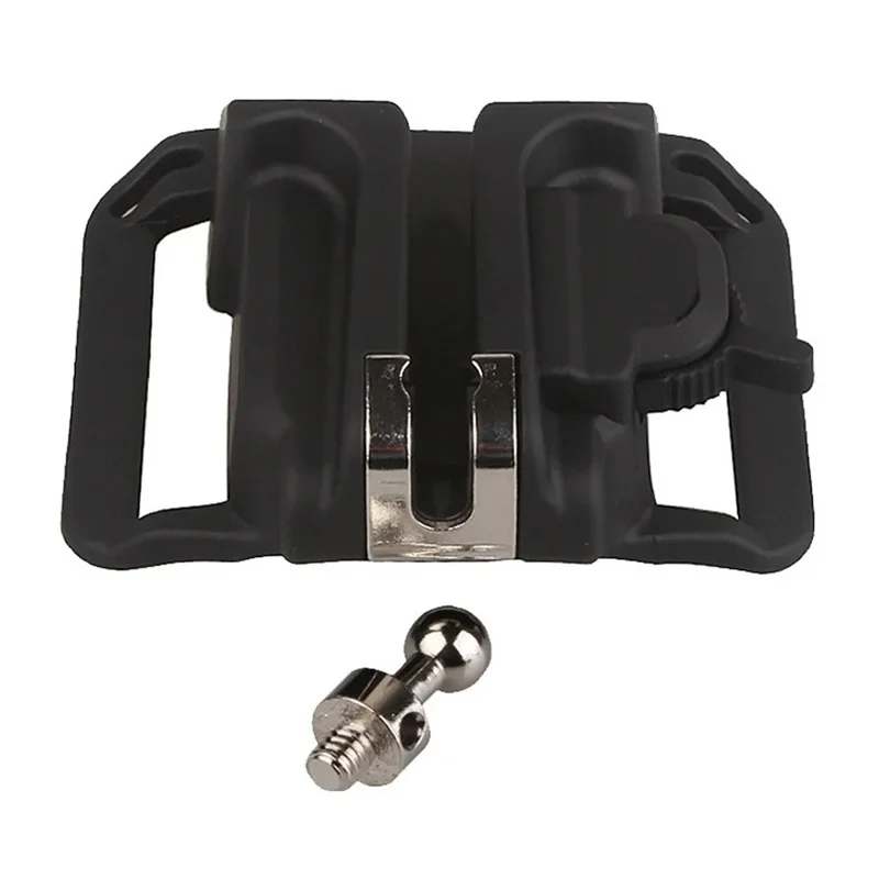 A649 Closed ABS+Metal Camera Belt Clip Waist Belt Holster Holder 1 / 4 Inch Screw Mount Quick Release Hanger