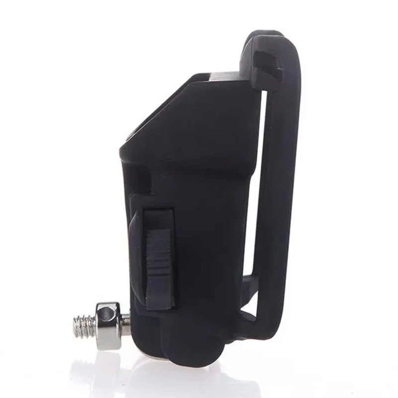 A649 Closed ABS+Metal Camera Belt Clip Waist Belt Holster Holder 1 / 4 Inch Screw Mount Quick Release Hanger