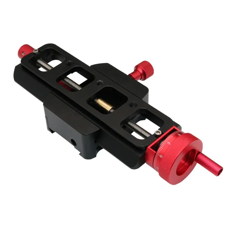 H045 Camera Tripod Slider Macro Slide Rail Photography Quick Release Plate Clamp Base