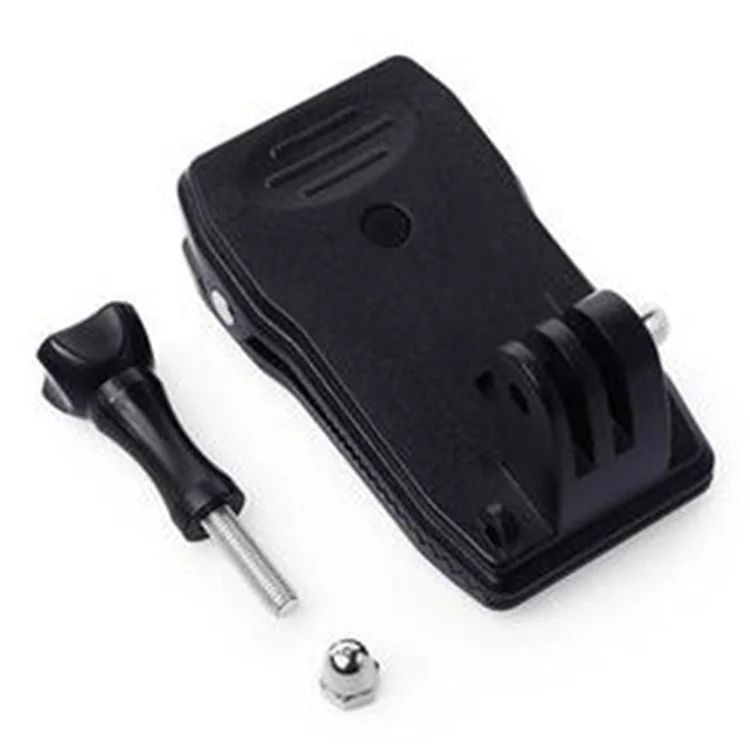 G154 Per Gopro Hero 6 / 5 / 4 / 3+ / 3 / 2 / 1 Supporto per fotocamera a 360 gradi Clip zaino