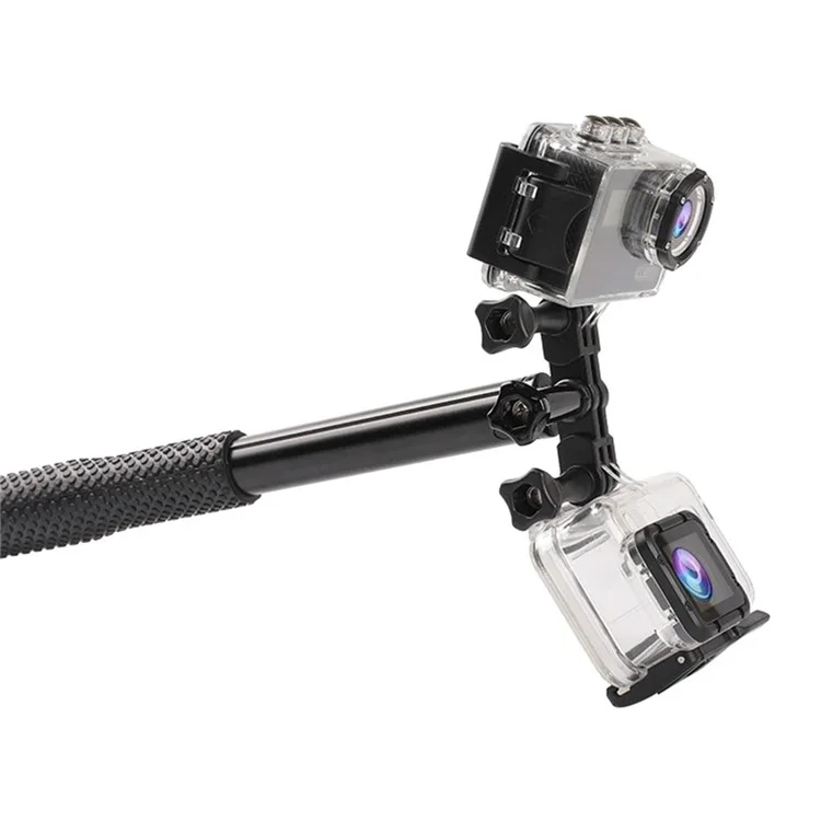 G411 Para la Cámara GoPro Action Soporte de Doble Cabeza Soporte de la Cámara de Luz Soporte