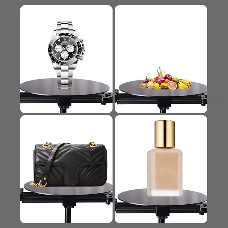 Z082 360 Degrees Rotation Surround Shooting Platform Watch Bag Professional Photography Table