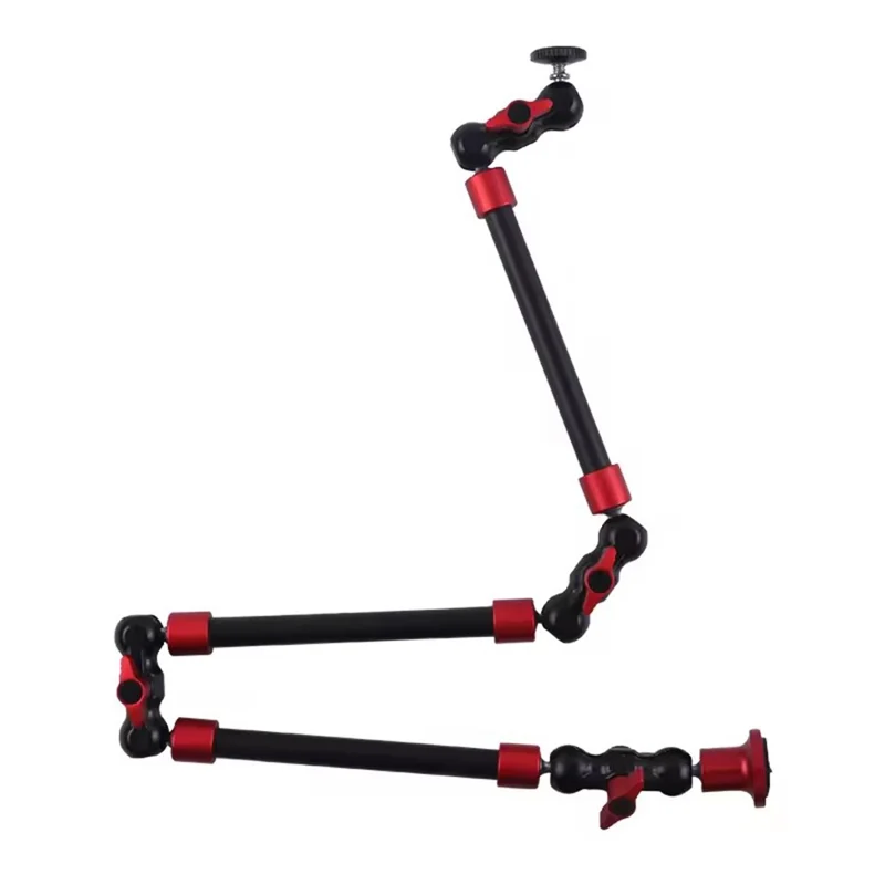 Z054 Camera Clamp Mount with Articulating Magic Arm Adjustable Metal Cantilever Bracket