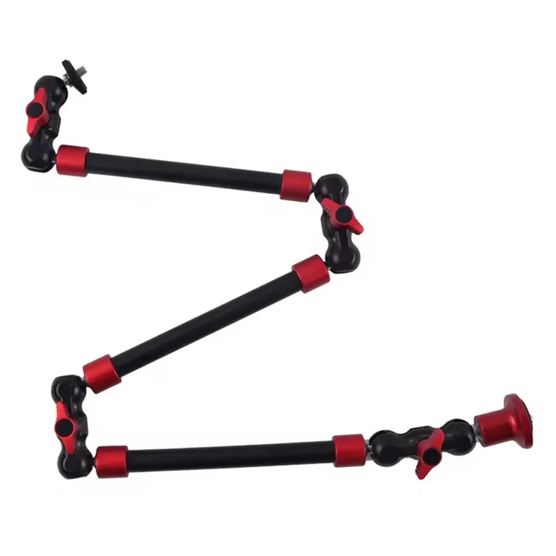 Z054 Camera Clamp Mount with Articulating Magic Arm Adjustable Metal Cantilever Bracket