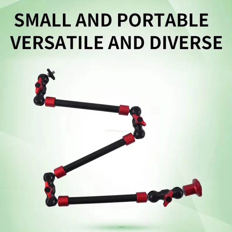 Z054 Camera Clamp Mount with Articulating Magic Arm Adjustable Metal Cantilever Bracket