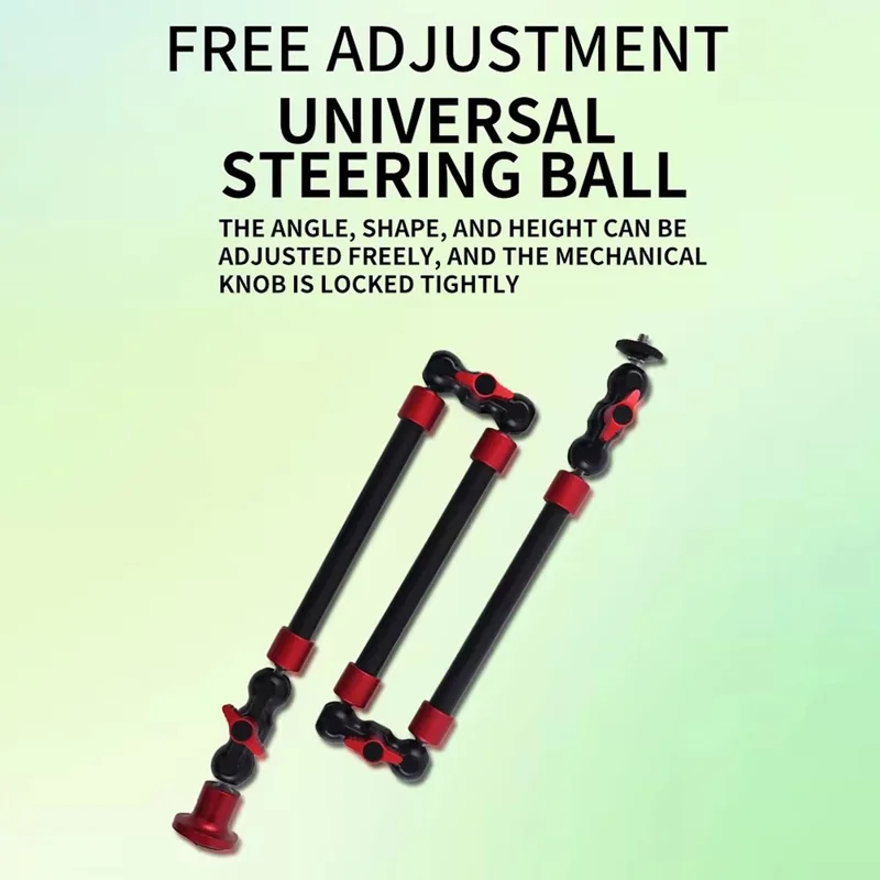 Z054 Camera Clamp Mount with Articulating Magic Arm Adjustable Metal Cantilever Bracket