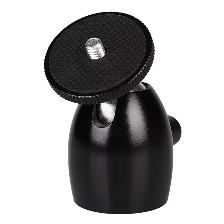 Q39 Treppiede per fotocamera Mini Ball Head con interfaccia a vite 1/4" Adattatore per gimbal fotocamera in lega di alluminio