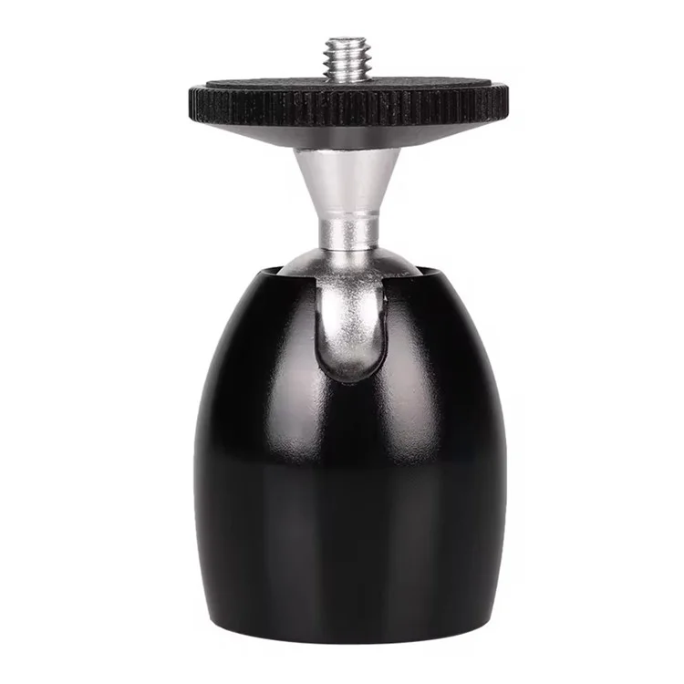 Q39 Treppiede per fotocamera Mini Ball Head con interfaccia a vite 1/4" Adattatore per gimbal fotocamera in lega di alluminio