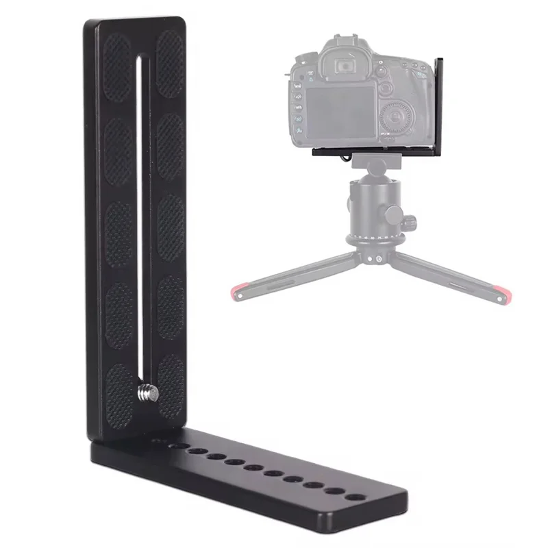 X006 Universal 1 / 4 Inch Screw Mount L-Shape Quick Release Plate for Camera