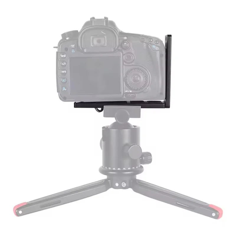 X006 Universal 1 / 4 Inch Screw Mount L-Shape Quick Release Plate for Camera