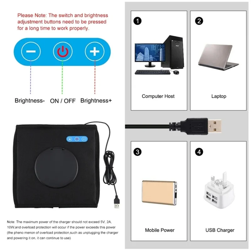 PULUZ PU5025B 25cm High CRI Ring Light Foldable LED Photo Studio Box with 12 Color Backdrops