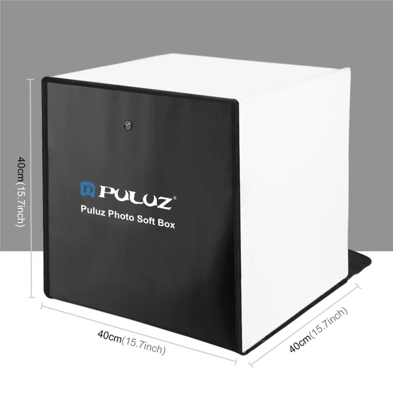 PULUZ PU5140 40cm Portable Folding Photo Studio Soft Light Box with 5 Color Backdrops for Smartphone Photography