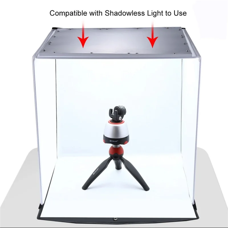 PULUZ PU5140 40cm Portable Folding Photo Studio Soft Light Box with 5 Color Backdrops for Smartphone Photography
