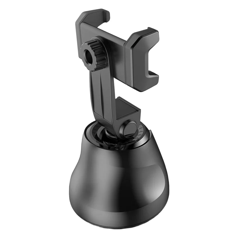 Q8 Auto Face Tracking Handy Gimbal Stativ, 360-Grad-Smart-Shooting-Stabilisator mit Objektverfolgung für Vlog, Live-Streaming, Videoaufnahme - Schwarz