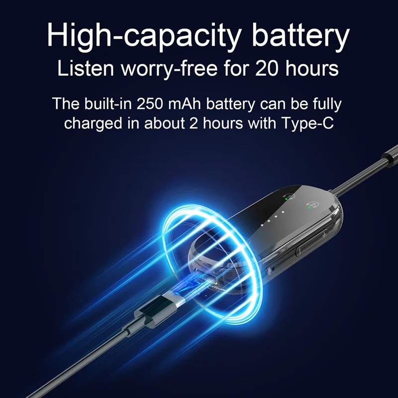 Bluetooth-kompatibler 5.4-Sender-Empfänger 2 in 1 Dual-Link-Audioadapter – Schwarz