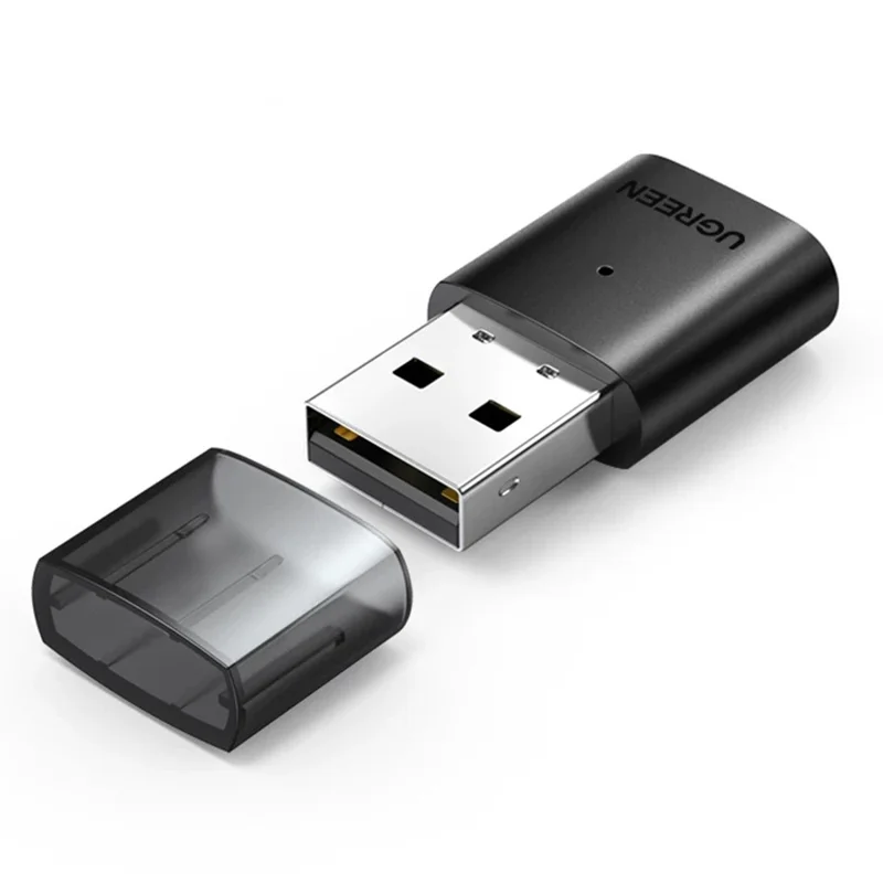 UGREEN CM408 Bluetooth 5.0 USB-adapter för PS4 Pro / PS5 / Nintendo Switch / PC Trådlösa hörlurar Ljudsändare