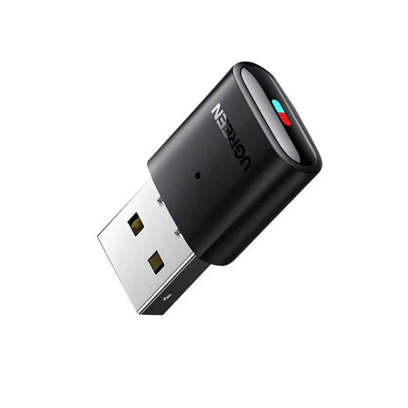 UGREEN CM408 Bluetooth 5.0 USB-adapter för PS4 Pro / PS5 / Nintendo Switch / PC Trådlösa hörlurar Ljudsändare