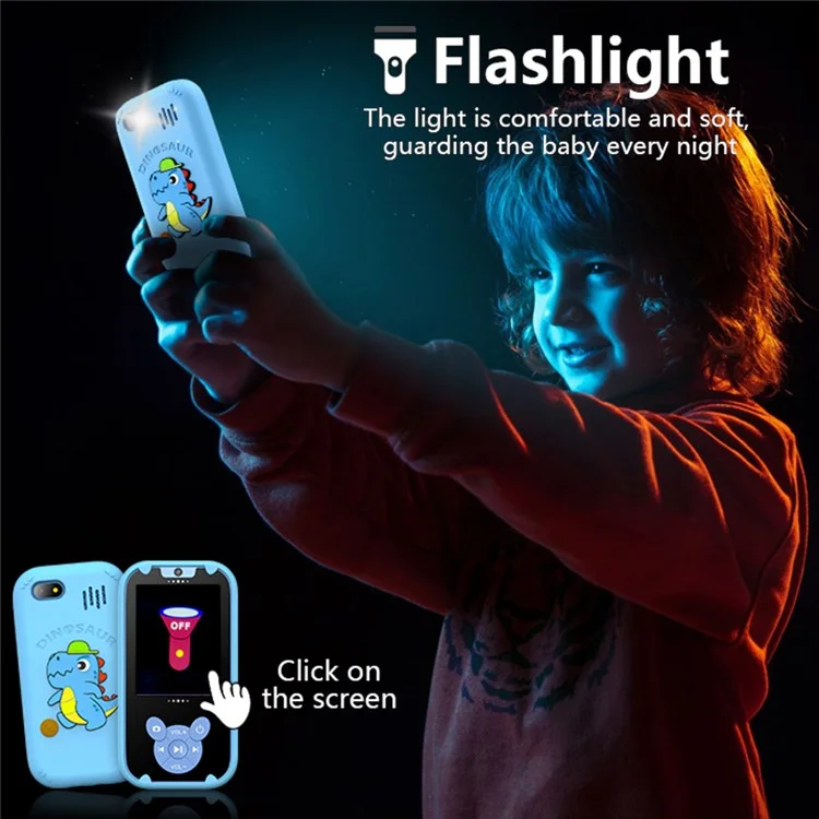 W9 Fotocamera per bambini con design a cartoni animati, schermo da 2,8 pollici, giochi, sveglia, fotocamera HD ricaricabile - Viola