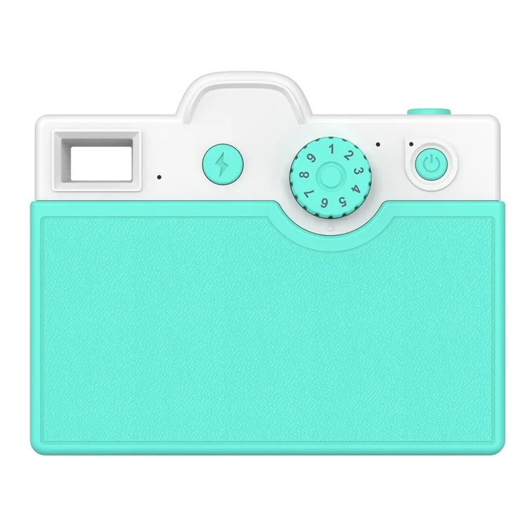 Q8 200 DPI Instant Print Children Digital Camera Mini Inkless Thermal Printer - Blue